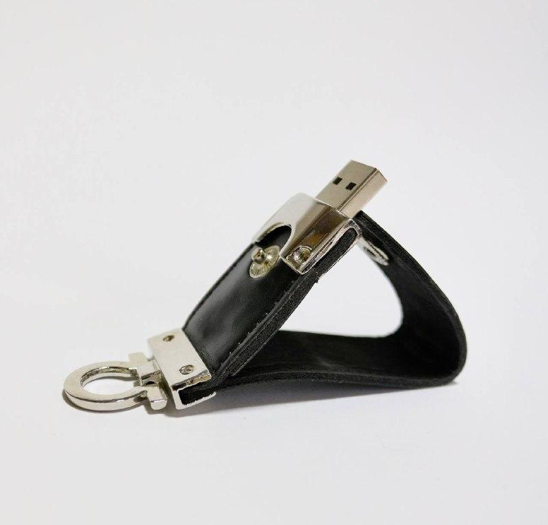 USB-накопитель LEATHER,32GB,черный - фото 3 - id-p199336121