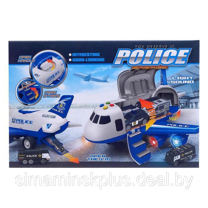 Парковка «Полицейский самолет», световые и звуковые эффекты - фото 5 - id-p199336446