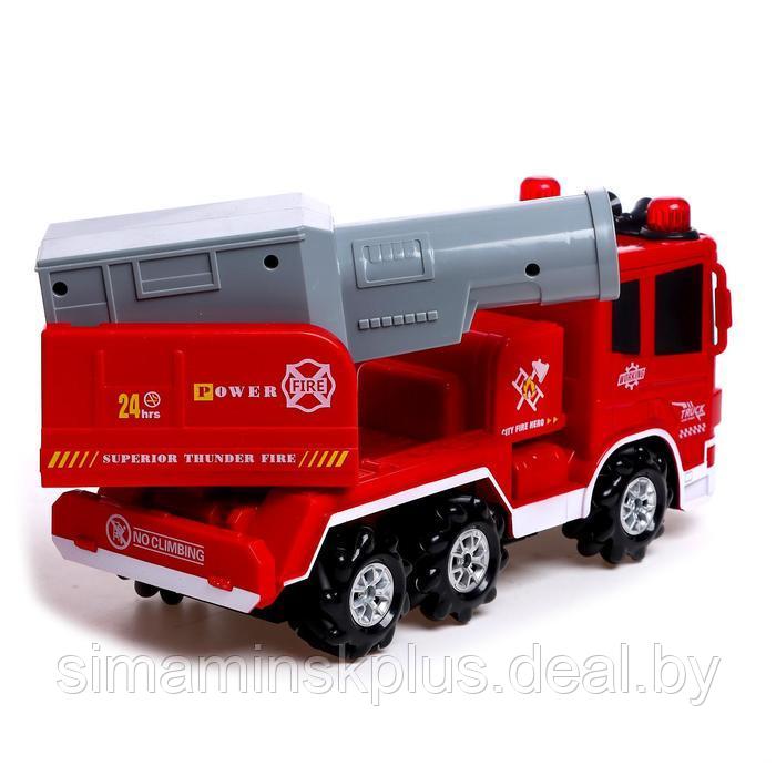 Машина радиоуправляемая «Пожарная служба», масштаб 1:14, 4WD, управление жестами, дымовая пушка - фото 5 - id-p199337418