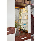 Шкаф «Норвуд 70», 1120 × 400 × 2125 мм, цвет белый / орех шоколадный, фото 8