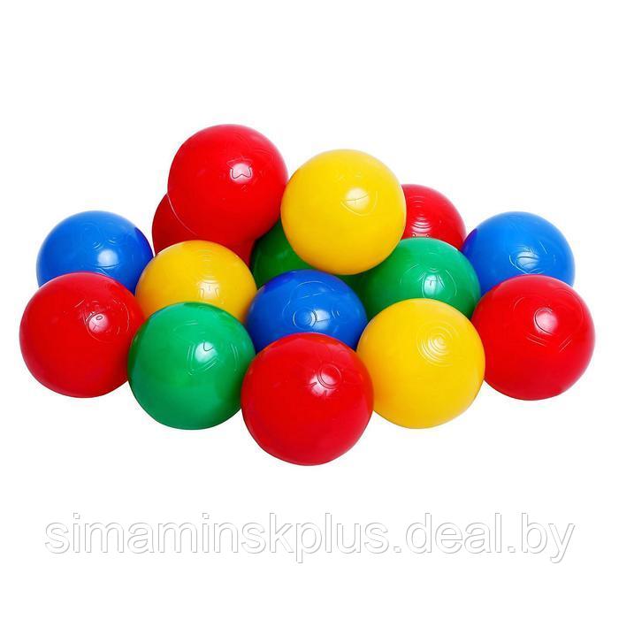 Шарики для сухого бассейна с рисунком, диаметр шара 7,5 см, набор 500 штук, цвет разноцветный - фото 8 - id-p199338521