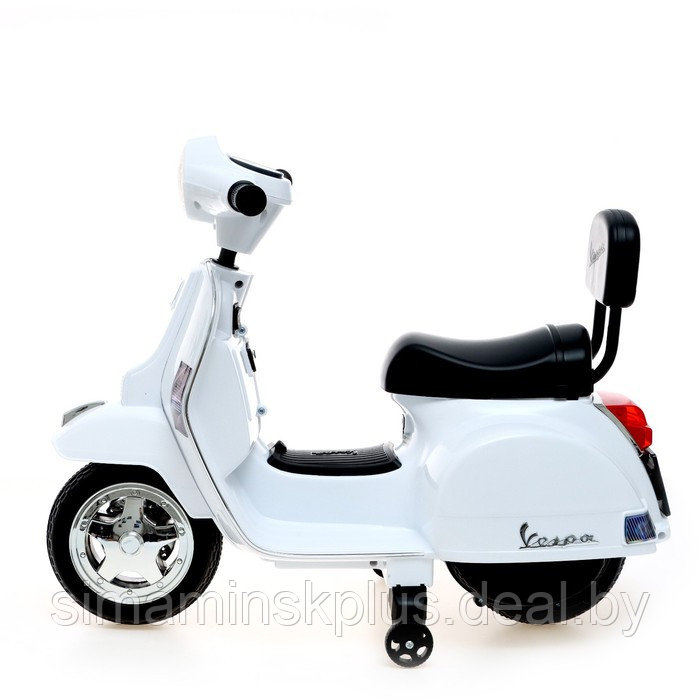 Электромотоцикл VESPA PX, цвет белый - фото 2 - id-p199337489