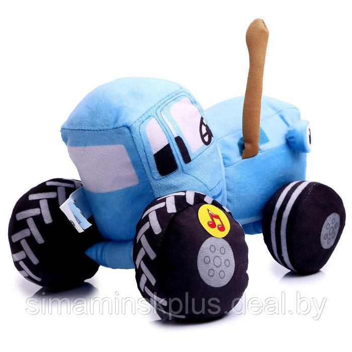 Мягкая музыкальная игрушка «Синий трактор», 20 см - фото 3 - id-p199338603