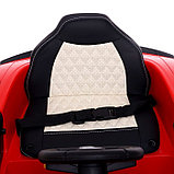 Электромобиль AUDI R8 SPYDER, EVA колёса, кожаное сидение, цвет красный, фото 8