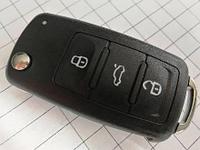 Ключ Volkswagen Beetle, Golf 6, Jetta, Scirocco, Sharan, Tiguan 2010-2015 бесключевой доступ