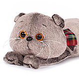 Мягкая игрушка-подушка «Кот», цвет серый, 40 см, фото 5