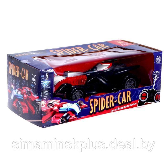 Машина радиоуправляемая Spider-Car, работает от батареек, МИКС - фото 5 - id-p199336777