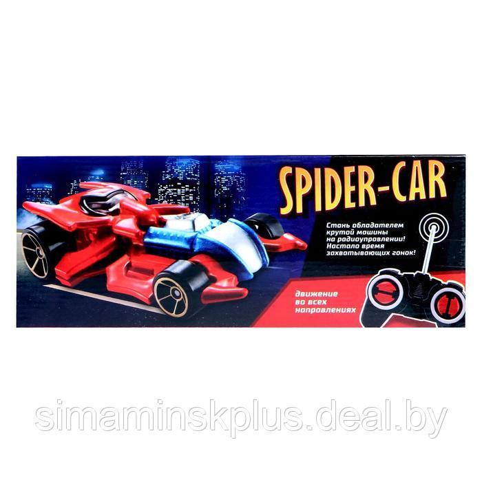 Машина радиоуправляемая Spider-Car, работает от батареек, МИКС - фото 6 - id-p199336777