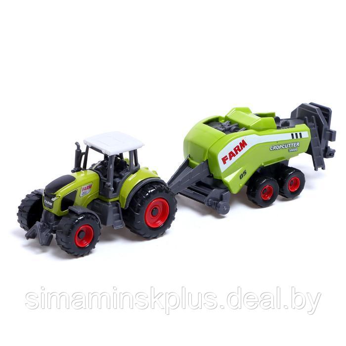 Набор металлических тракторов «Ферма», МИКС - фото 3 - id-p199336933