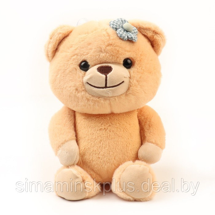 Мягкая игрушка «Медведь с цветком», цвета МИКС - фото 1 - id-p199338995