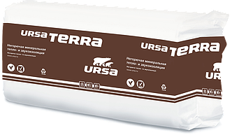 Утеплитель URSA TERRA 37 PN PRO (20)-1250-610-50 Урса Плиты из стекловолокна, 1уп=20шт=15.25м2=0.7625м3