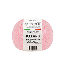 Пряжа Etrofil 'ICELAND' 50гр 250м (10% кид мохер, 5% беби альпака, 55% полиамид, 30% вискоза) (04060