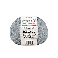 Пряжа Etrofil 'ICELAND' 50гр 250м (10% кид мохер, 5% беби альпака, 55% полиамид, 30% вискоза) (06005