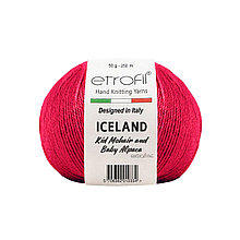 Пряжа Etrofil 'ICELAND' 50гр 250м (10% кид мохер, 5% беби альпака, 55% полиамид, 30% вискоза) (70335