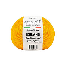 Пряжа Etrofil 'ICELAND' 50гр 250м (10% кид мохер, 5% беби альпака, 55% полиамид, 30% вискоза) (70420