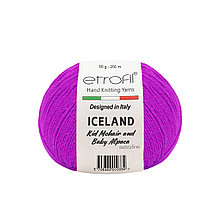 Пряжа Etrofil 'ICELAND' 50гр 250м (10% кид мохер, 5% беби альпака, 55% полиамид, 30% вискоза) (70614