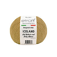 Пряжа Etrofil 'ICELAND' 50гр 250м (10% кид мохер, 5% беби альпака, 55% полиамид, 30% вискоза) (BL1027 бежевый)