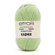 Пряжа Etrofil 'KASMİR' 100гр. 225м (100% микрокашемир ПА) (70406 зеленый)