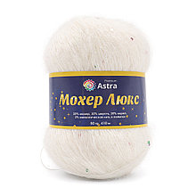 Пряжа Astra Premium 'Мохер Люкс' (Mohair Lux) 50 гр 410 м (+/- 5%) (28% мохер, 30% шерсть, 39% акрил, 3%