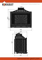 Каминная топка EVEREST К10