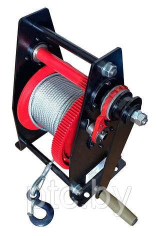 ЛЕБЕДКА РУЧНАЯ TOR ЛР-1,5 (БЕЗ КАНАТА), фото 2