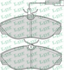 05P965 LPR,  Колодки тормозные дисковые