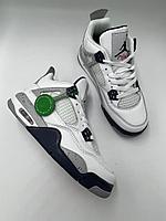 Кроссовки белые женские Nike Jordan 4/ демисезонные/ повседневные 38