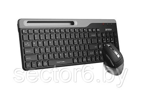Клавиатура + мышь A4Tech Fstyler FB2535C (темно-серый), фото 2