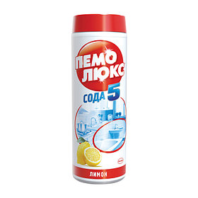 Средство чистящее универсальное "Пемолюкс" Сода-5, Лимон, порошок, 480г 1 шт/уп 16 уп/кор