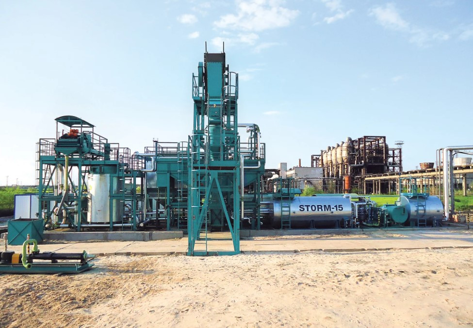 Утилизация нефтесодержащих отходов