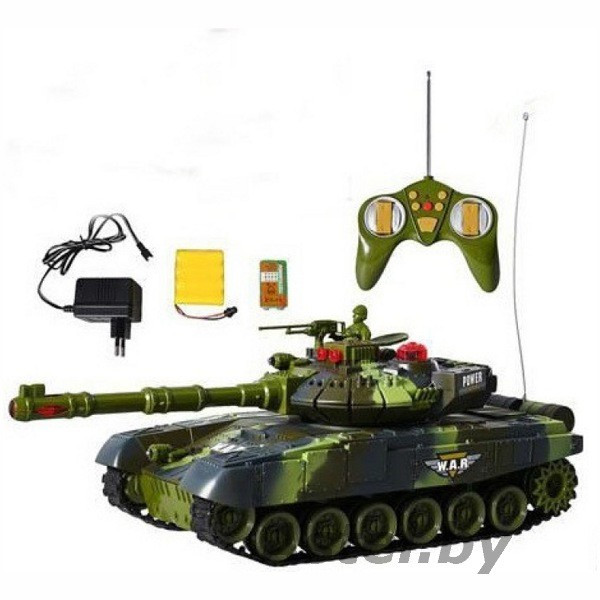 Радиоуправляемый боевой танк WAR TANK 9995 Р/У / АКБ (свет, звук) 32 см - фото 1 - id-p199347493