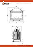 Каминная топка EVEREST D10, фото 2