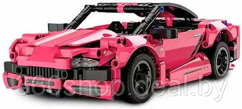 Конструктор Xiaomi Onebot Building Blocks Supercar Pink (OBJZF62AIQI, розовый) - фото 1 - id-p198174036