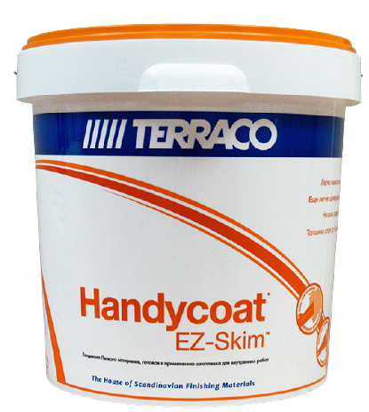 Финишная шпатлёвка TERRACO Handycoat EZ- Skim, 25 кг, РФ - фото 1 - id-p199354930