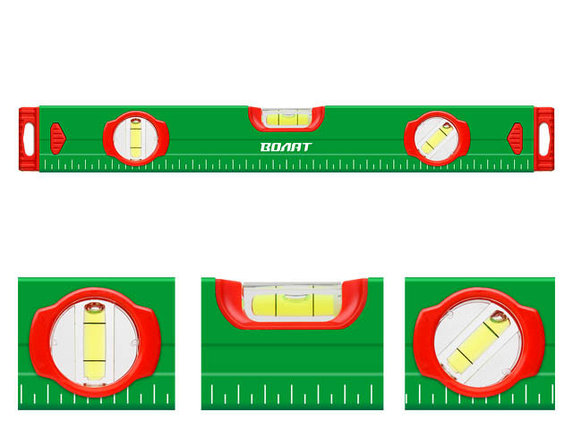 Уровень 400мм магнитный ВОЛАТ, фото 2