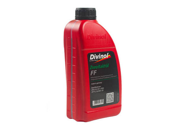 Масло моторное 2-х тактное DIVINOL 1 л (Полусинтетическое масло, спецификации: JASO FD, ISO-L-EGD, API TC,, фото 2