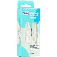 Зубная нить ТеРе Bridge & Implant Floss, уп. 30 шт