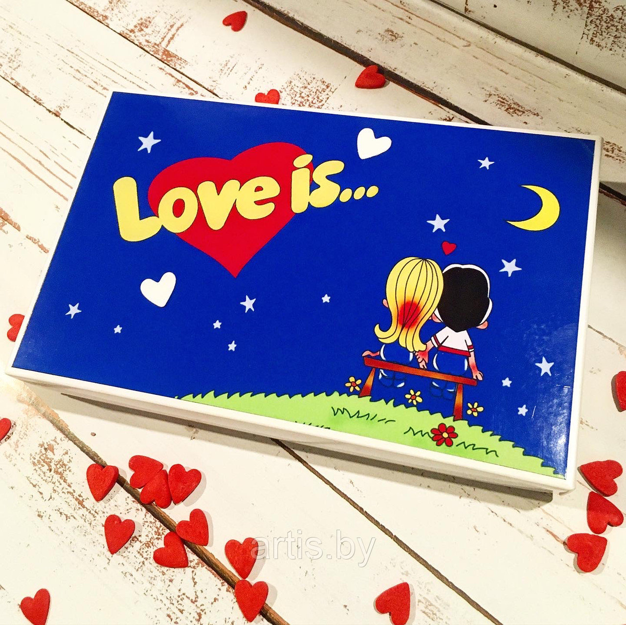 Коробка с 20 шоколадками Love is - фото 2 - id-p199355949