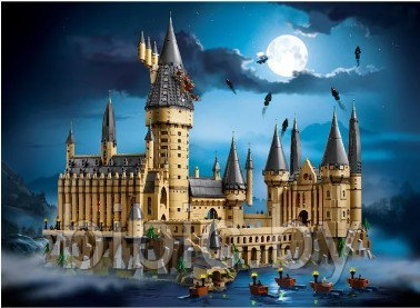 Детский конструктор Гарри Поттер Замок Хогвартс 11025 Harry Potter серия аналог лего lego - фото 2 - id-p199358020
