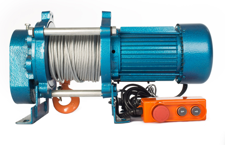 ЛЕБЕДКА TOR CD-500-A (KCD-500 KG, 380 В) С КАНАТОМ 100 М, фото 2