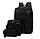 Рюкзак 3в1 BackPack Urban с USB и отделением для ноутбука до 17". Черный, фото 4
