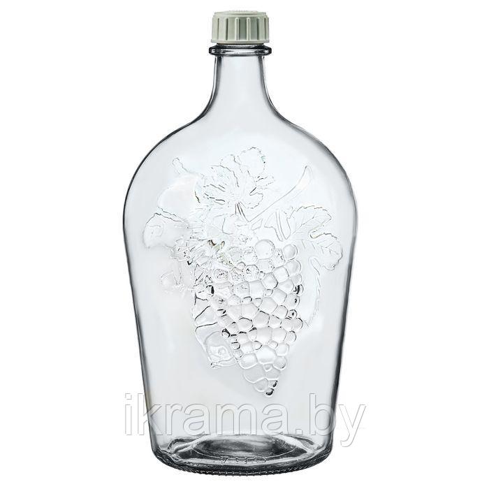 Бутылка Винная 5 литров с крышкой - фото 1 - id-p138185709