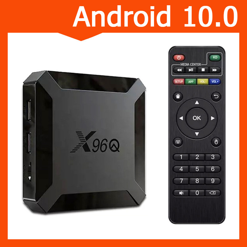 Смарт ТВ приставка X96Q H313 2G + 16G андроид TV Box - фото 1 - id-p199376132