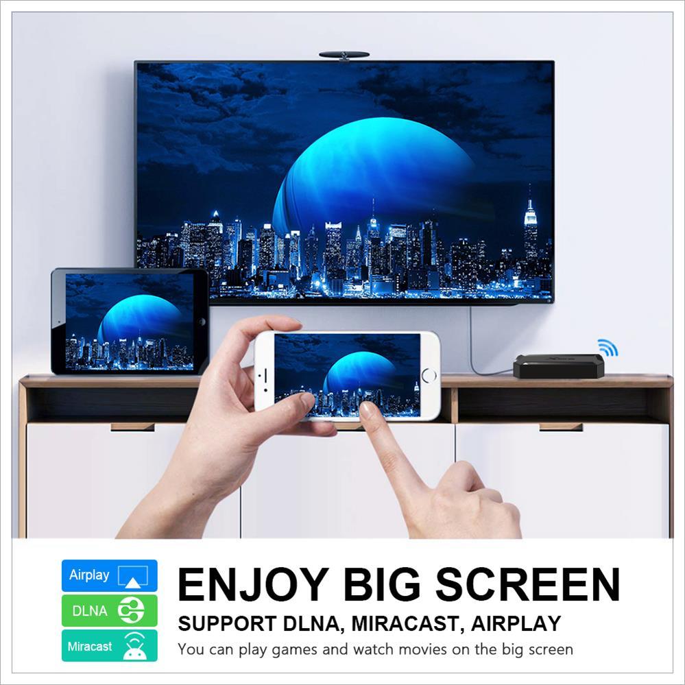 Смарт ТВ приставка X96Q H313 2G + 16G андроид TV Box - фото 5 - id-p199376132