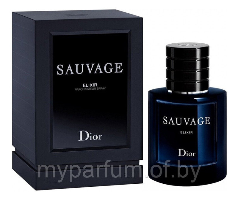 Мужская парфюмерная вода Christian Dior Sauvage Elixir edp 60ml - фото 1 - id-p199376882