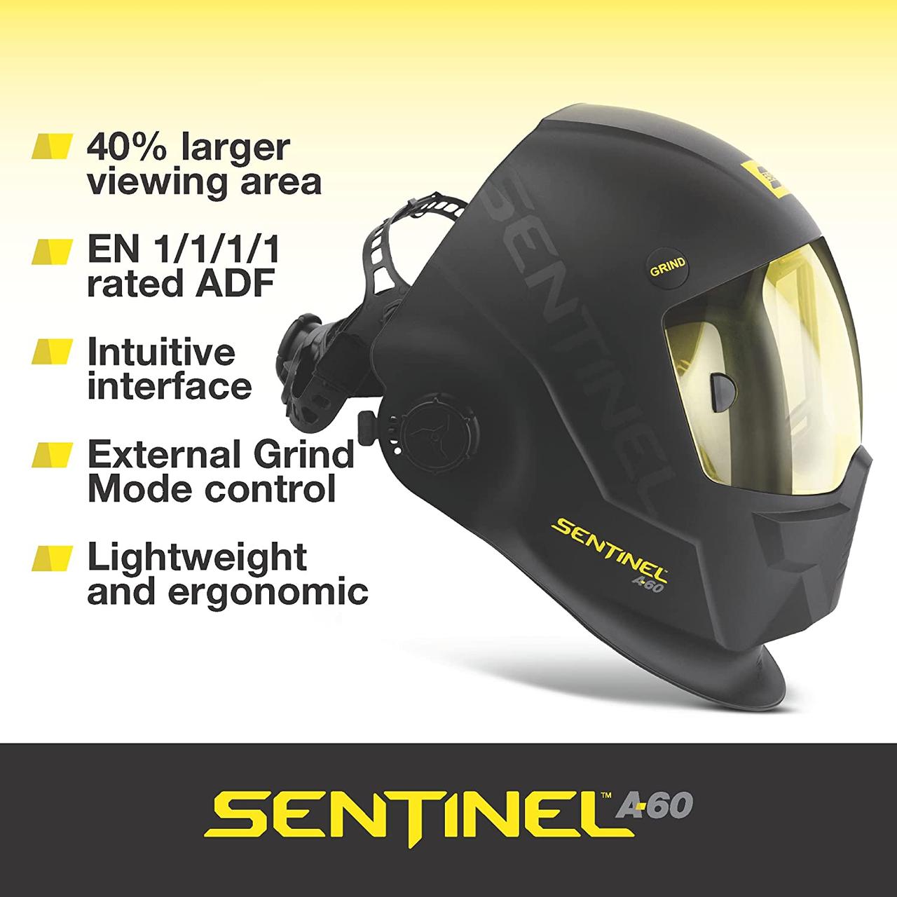 Сварочная маска ESAB SENTINEL A60 - фото 9 - id-p199377300