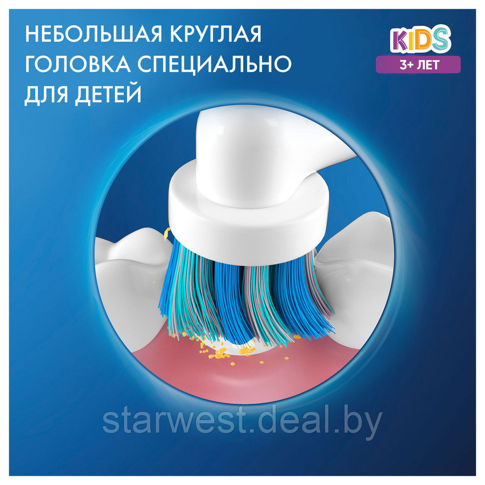 Oral-B Braun Stages Kids Принцесса / Princess 2 шт. Насадки детские для электрических зубных щеток EB10S-2 - фото 3 - id-p197133763