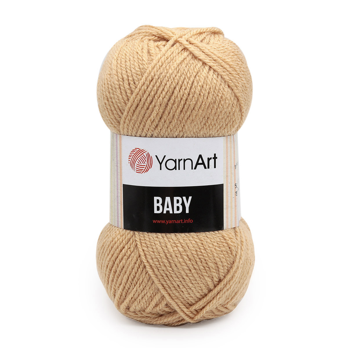 Пряжа YarnArt 'Baby' 50гр 150м (100% акрил) (805 карамель)