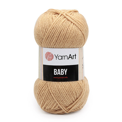 Пряжа YarnArt 'Baby' 50гр 150м (100% акрил) (805 карамель), фото 2