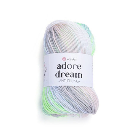 Пряжа YarnArt 'Adore Dream' 100гр 280м (100% акрил с эффектом анти-пиллинга) (1052 секционный), фото 2